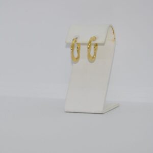 18k 23mm Yellow Gold Hoop Earrings