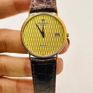 Vintage Raymond Weil 18Karat Electroplated in New Condition