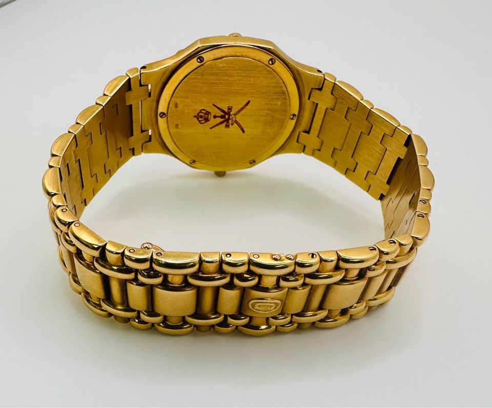 Concord Saratoga 18Karat Solid Gold Special Edition Royal Saudi Stamp - Image 4