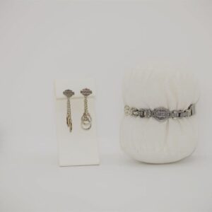 Beautiful Authentic Harley Davidson Bracelet and Earrings 925 Sterling Silver