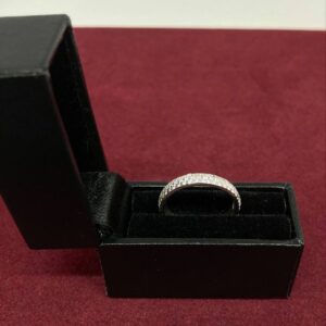 Platinum Wedding Band with 0.50 ctw Natural Mined Diamonds