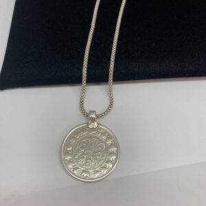 925 Sterling 2 pcs set with 21" Necklace+ Pendant