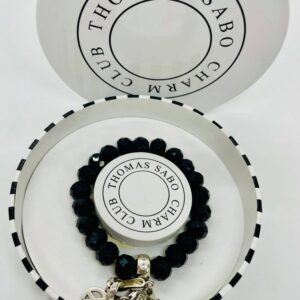 Beautiful Black Crystal Thomas Sabo Lds Bracelet
