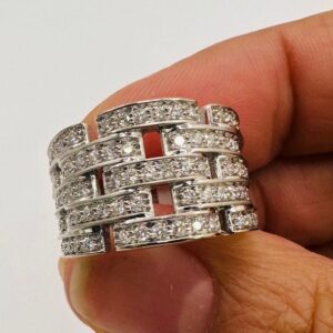 Fashion Natural Diamond Ring in 14Karat Gold 0.50CTW